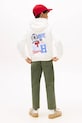 Tommy Hilfiger bluza bawełniana dziecięca KB0KB10177.128.176.9BYA biały