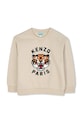 Kenzo Kids bluza bawełniana dziecięca K61432.162 beżowy AW25