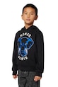 Kenzo Kids bluza bawełniana dziecięca z kapturem czarny K61437.102.108
