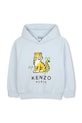 Kenzo Kids bluza bawełniana dziecięca nadruk niebieski K61447.114.138