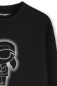 Karl Lagerfeld felpa per bambini nero Z30637.114.150