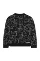 Chłopiec Karl Lagerfeld bluza dziecięca Z30642.162.174 czarny