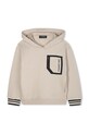 Karl Lagerfeld bluza bawełniana dziecięca Z30643.162.174 beżowy AW25