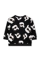 Chłopiec Karl Lagerfeld bluza bawełniana dziecięca Z30666.86.108 czarny