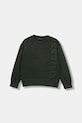 Guess bluza bawełniana dziecięca aplikacja zielony L5BQ08.KAD74.9BYA