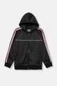 Dětská mikina Guess s kapucí černá L5BQ26.K2042.9BYA