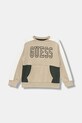 Guess bluza bawełniana dziecięca wzorzyste beżowy N5BQ01.KAX74.9BYA
