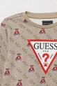 Chłopiec Guess bluza bawełniana dziecięca N5BQ05.KAD74.9BYA beżowy