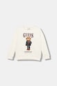 Дитяча бавовняна кофта Guess бавовна бежевий N5BQ07.KAD74.9BYA