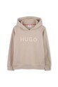 Детски суичър HUGO памук бежов G00446.114.150