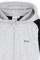 Chłopiec BOSS bluza dziecięca J52322.162.174 szary