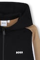 Chlapec Detská mikina BOSS J52322.162.174 čierna