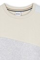 BOSS bluza z bawełną dziecięca beżowy J52352.114.150