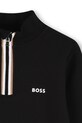 Chlapec Detská mikina BOSS J52359.114.150 čierna