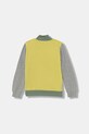 Detská bavlnená mikina United Colors of Benetton 3J68C501B.G.Season.9BYA zelená AW25