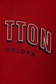 Chłopiec United Colors of Benetton bluza bawełniana dziecięca 3J70G503X.P.seasonal czerwony