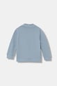 Детски памучен суичър United Colors of Benetton 3J70G503X.P.seasonal син AW25