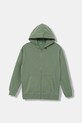 United Colors of Benetton bluza bawełniana dziecięca bawełna zielony 3NBMC505H.G.seasonal