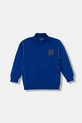 United Colors of Benetton bluza bawełniana dziecięca 3NBMG5042.P.seasonal niebieski AW25