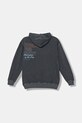 United Colors of Benetton bluza bawełniana dziecięca 3WITC2054.G.seasonal szary AW25