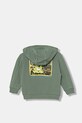 United Colors of Benetton bluza bawełniana dziecięca 33NVG5041.P.seasonal zielony AW25
