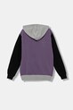 United Colors of Benetton bluza bawełniana dziecięca 3J68C204V.G.seasonal fioletowy AW25