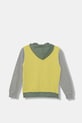 United Colors of Benetton bluza bawełniana dziecięca 3J68C505C.G.seasonal żółty AW25