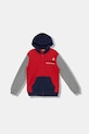 United Colors of Benetton bluza bawełniana dziecięca z kapturem czerwony 3J68C505C.G.seasonal