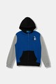 United Colors of Benetton hanorac de bumbac pentru copii cu modele albastru 3J68C505C.G.seasonal