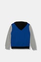 United Colors of Benetton hanorac de bumbac pentru copii 3J68C505C.G.seasonal albastru AW25