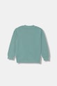 Παιδική βαμβακερή μπλούζα United Colors of Benetton 3J68G10KN.P.seasonal τιρκουάζ AW25