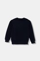 Dětská bavlněná mikina United Colors of Benetton 3J68G10KN.P.seasonal námořnická modř AW25