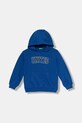 United Colors of Benetton hanorac de bumbac pentru copii print albastru 3J68G200Q.P.reproposed