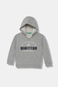 United Colors of Benetton bluza bawełniana dziecięca nadruk szary 3J68G2014.P.seasonal