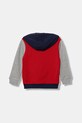 United Colors of Benetton bluza bawełniana dziecięca 3J68G2014.P.seasonal czerwony AW25