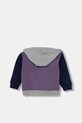 United Colors of Benetton bluza bawełniana dziecięca 3J68G2014.P.seasonal fioletowy AW25