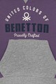 Chłopiec United Colors of Benetton bluza bawełniana dziecięca 3J68G2014.P.seasonal fioletowy