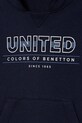 Chłopiec United Colors of Benetton bluza bawełniana dziecięca 3J68G2014.P.seasonal granatowy