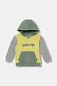 United Colors of Benetton bluza bawełniana dziecięca nadruk zielony 3J68G2014.P.seasonal