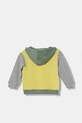 United Colors of Benetton bluza bawełniana dziecięca 3J68G2014.P.seasonal zielony AW25