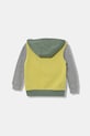 Dětská bavlněná mikina United Colors of Benetton 3J68G503V.P.seasonal zelená AW25