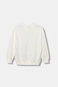 Detská bavlnená mikina United Colors of Benetton 3J70C10R4.G.seasonal biela AW25