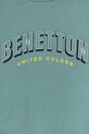 BIMBO United Colors of Benetton felpa in cotone bambino/a 3J70G10JY.P.seasonal turchese