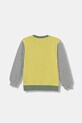 United Colors of Benetton bluza bawełniana dziecięca 3J70G10JY.P.seasonal żółty AW25