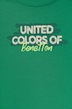 BIMBO United Colors of Benetton felpa in cotone bambino/a 3J70G10JY.P.seasonal verde