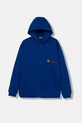 United Colors of Benetton bluza bawełniana dziecięca nadruk niebieski 3J68C505G.G.seasonal