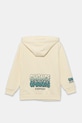 United Colors of Benetton hanorac de bumbac pentru copii 3J68G503Y.P.seasonal bej AW25