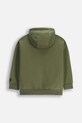 Дитяча кофта з бавовною Coccodrillo ZC5132603SBJ зелений AW25