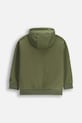 Дитяча кофта з бавовною Coccodrillo ZC5132603SBJ зелений AW25
