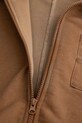 Coccodrillo bluza bawełniana dziecięca brązowy ZC5132201YBJ